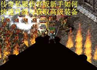 传奇私服仿官版新手如何快速升级与获取高级装备？