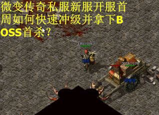 微变传奇私服新服开服首周如何快速冲级并拿下BOSS首杀？