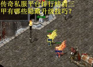 传奇私服平台排行榜前三甲有哪些隐藏升级技巧？