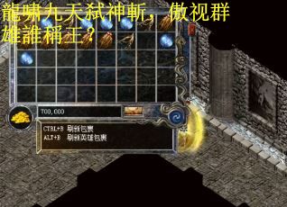 龍啸九天弑神斬，傲视群雄誰稱王？
