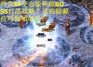 传奇SF变态版终极BOSS打法攻略？这些隐藏技巧你知道吗？