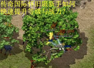 传奇国际怀旧服新手如何快速提升等级与战力？